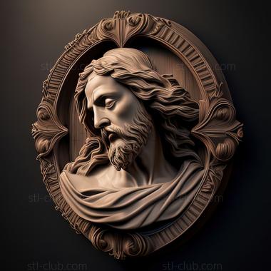 3D model st jesus (STL)